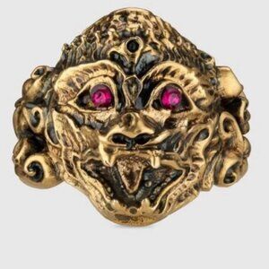 Gucci Brass  Monkey Ring